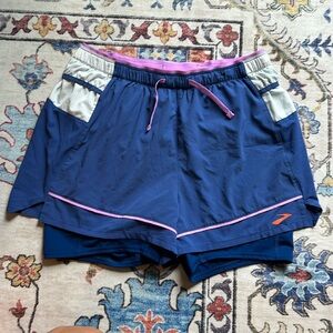 Brooks - High Point 3" 2-in-1 Short - Size M